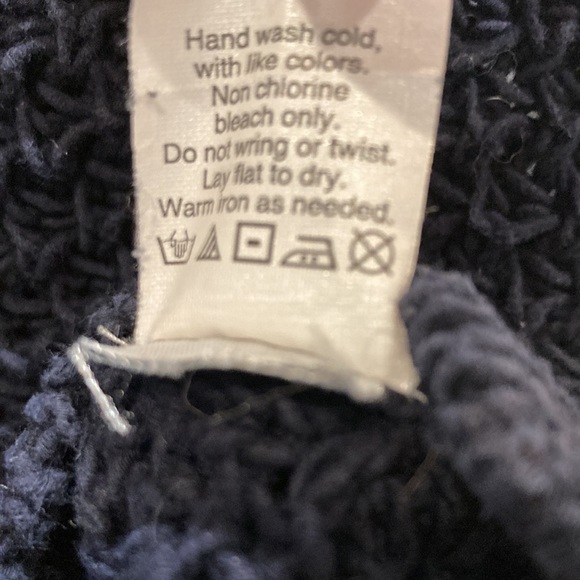 Madewell Navy French Quarter Pullover Sweater Size XS - Picture 11 of 13